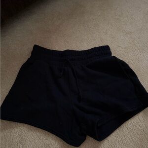 Women's Black Casual Shorts (Comfy)